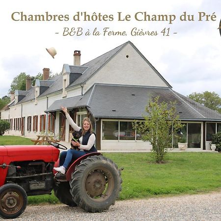 Le Champ du Pré Bed and Breakfast Gièvres Exterior foto