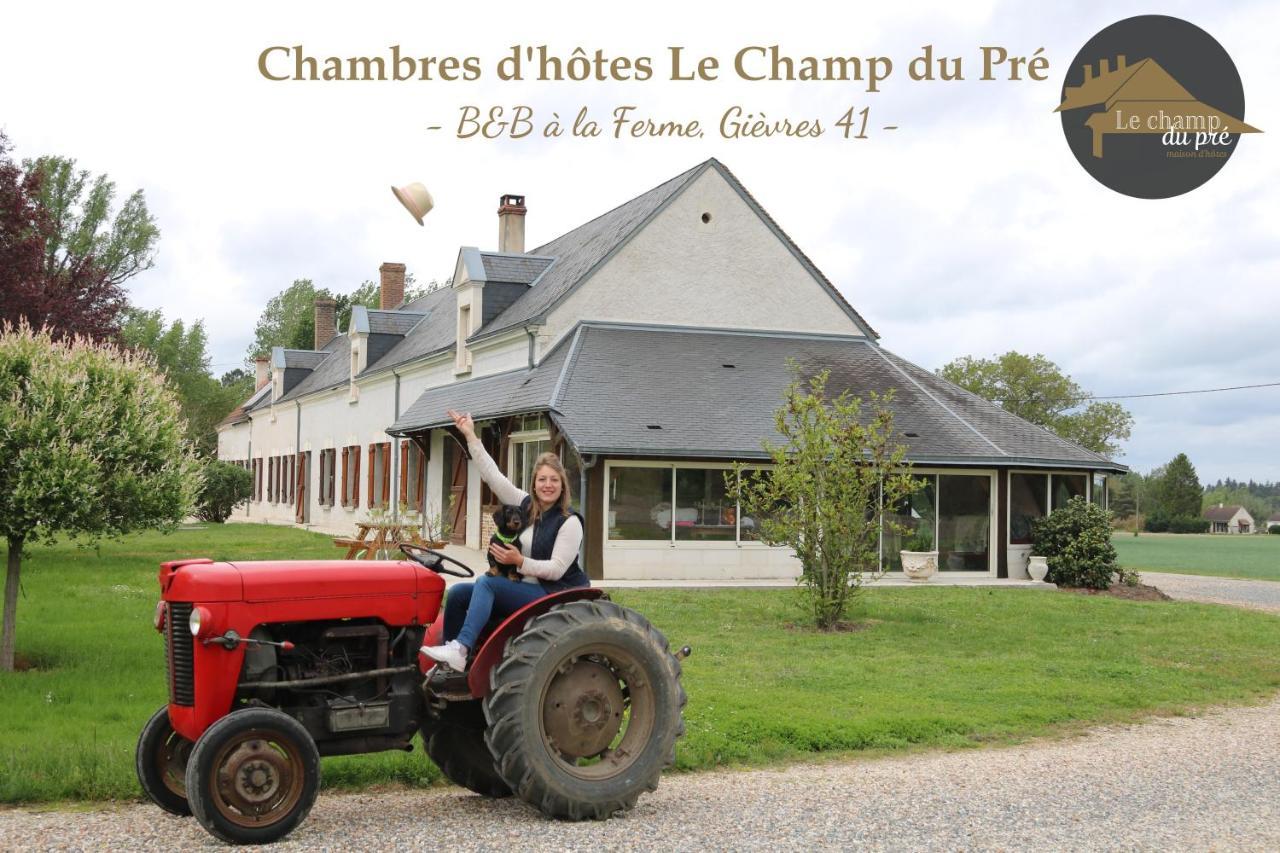 Le Champ du Pré Bed and Breakfast Gièvres Exterior foto